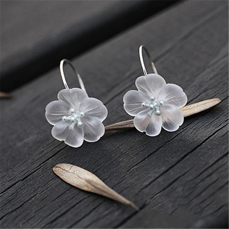 Lotus Fun Real 925 Sterling Silver Natural Handmade Fine Jewelry Flower in the Rain Ring Open Rings for Women Female Bijoux | Украшения и