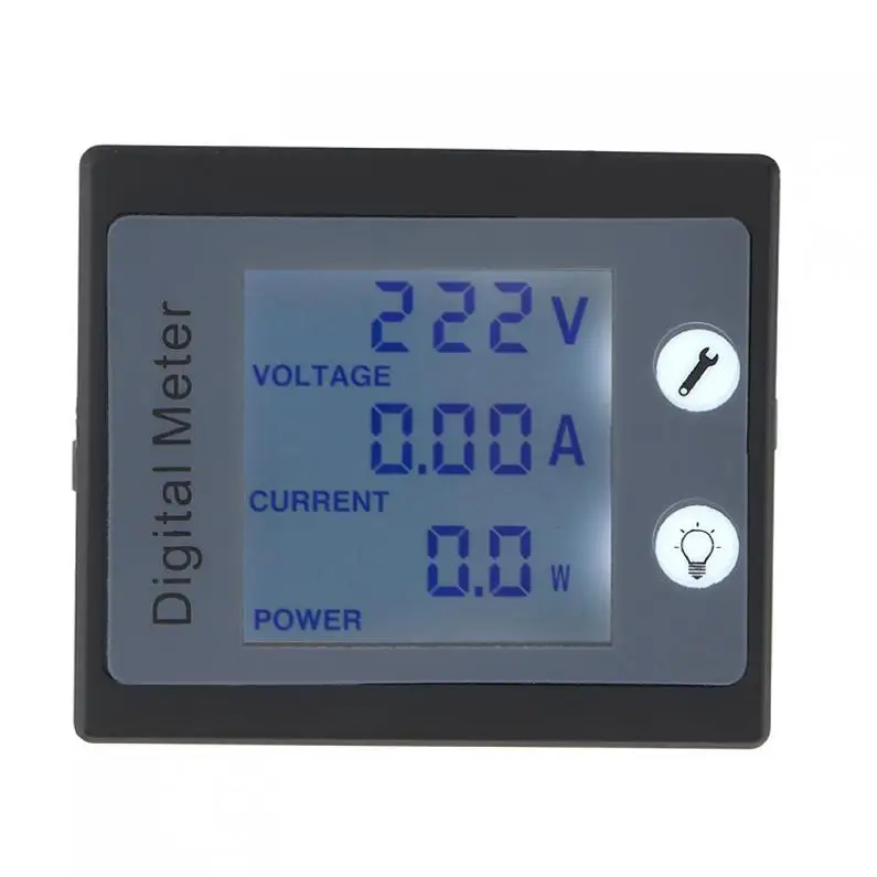 Переменного тока однофазный цифровой Electric Saver Мощность ваттметр 220V 100A Khw