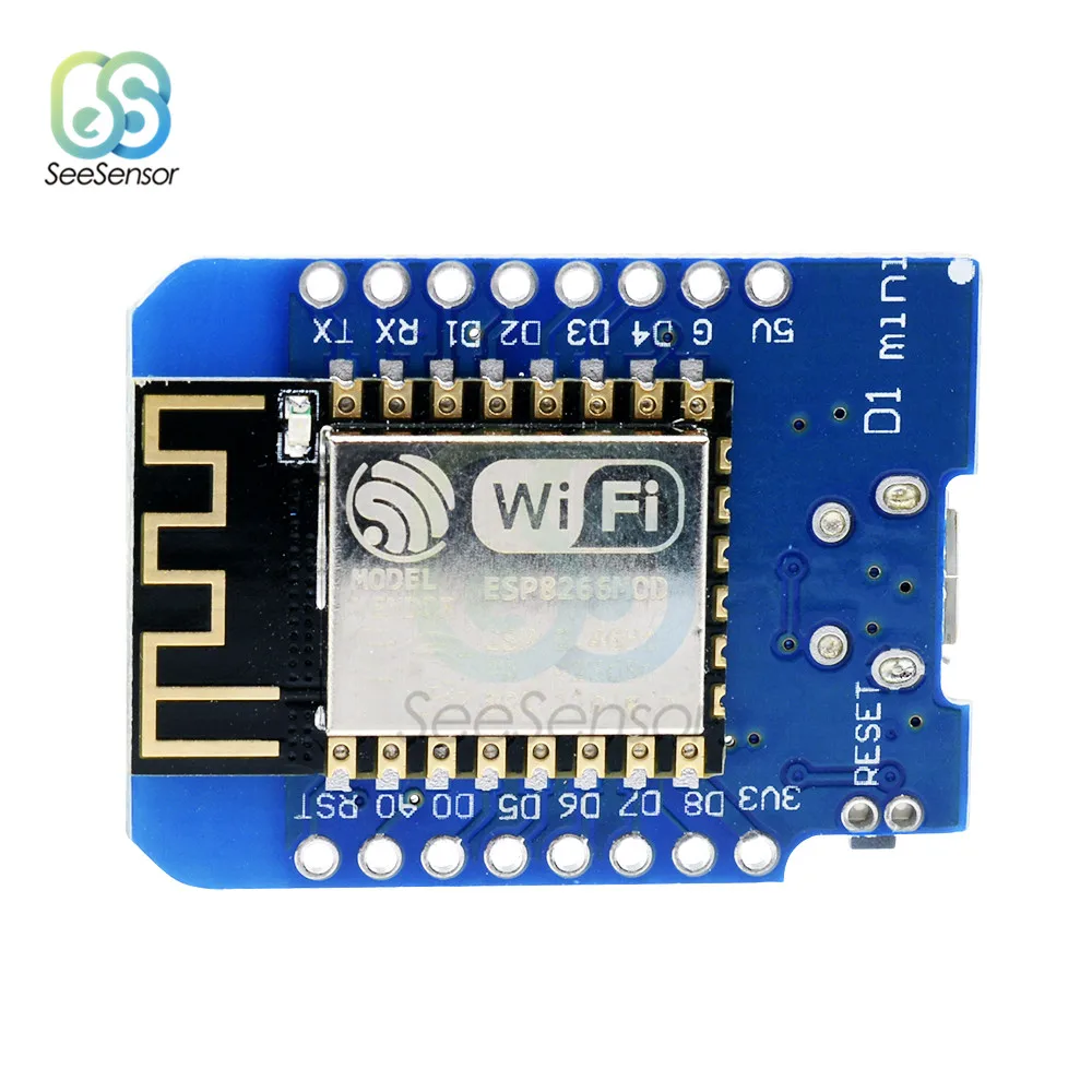 WeMos D1 Mini WiFi беспроводной модуль разработки ESP8266 ESP-12E CH340 CH340G для Arduino NodeMCU IOT плата |