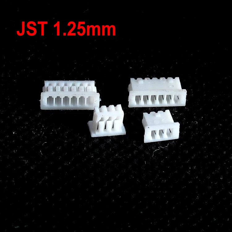 JST 1 25 2P 3P 4P 5P 6P Штекерный разъем клемма/корпус/контактный 100 шт.|jst connector|pitch connectorhousing