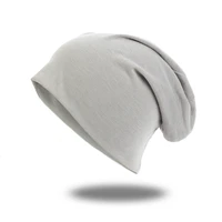 2019 fashion slouchy solid beanies for women beanie casual caps for man turban wraps warm hats bonnet unisex cap