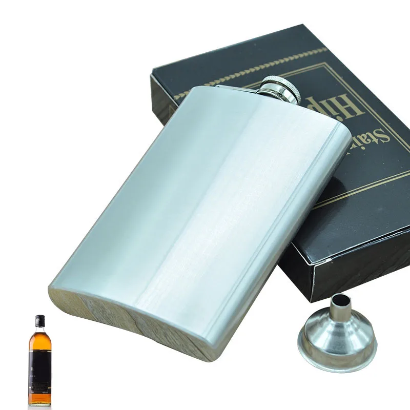 8oz/10oz Портативный кувшин плоская фляжка Нержавеющая сталь мини винные бутылки