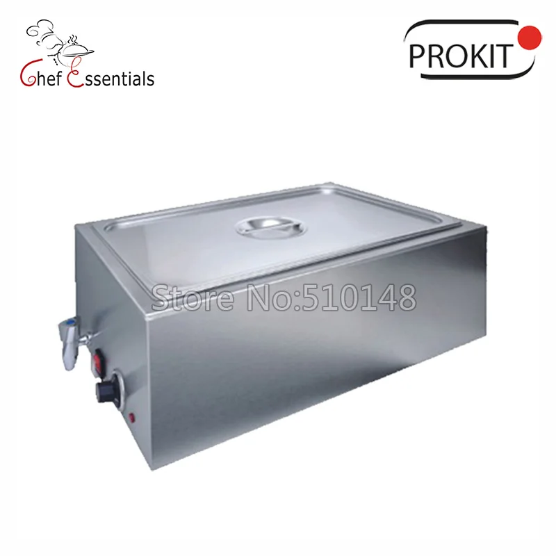 PKLH-165BT-1 Electric Bain Marie #201stainless steel warm mechine for hotel food warming showcase soup display Buffet