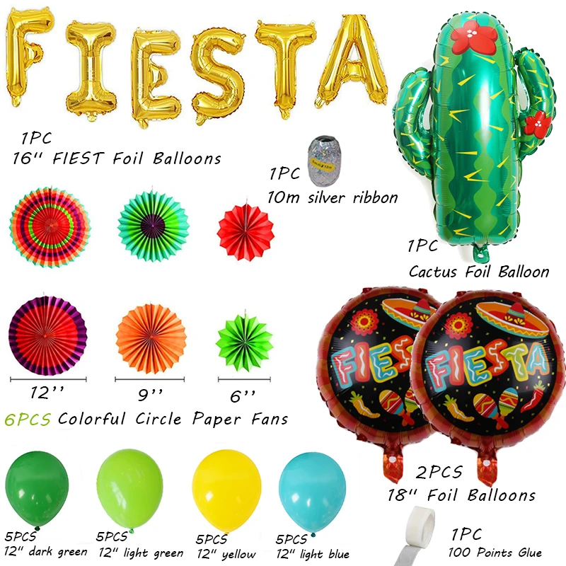 Праздничные украшения для вечеринки поставки мексиканвечерние праздников