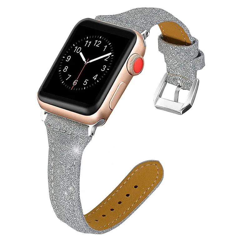50 шт. Роскошные брендовые Кожаные Ремешки для наручных часов Apple Watch Band Iwatch 38 мм 42 40