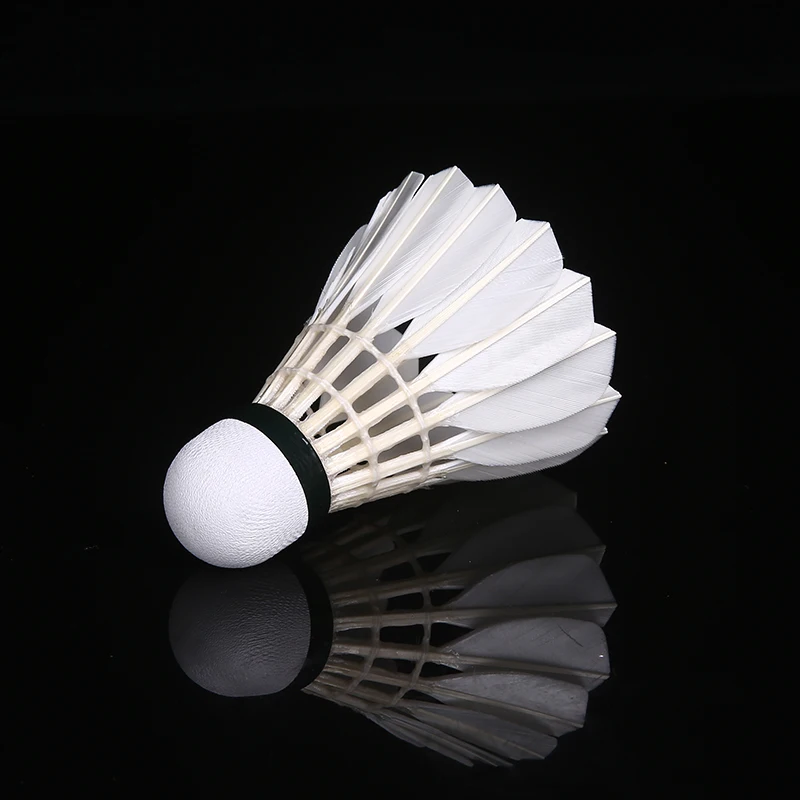 60Pcs=5tubes Li-Ning A+100 Badminton 77" Tournament Level Shuttlecock Badminton 12 Pcs/Tub Goose Feather Sports Ball A 100
