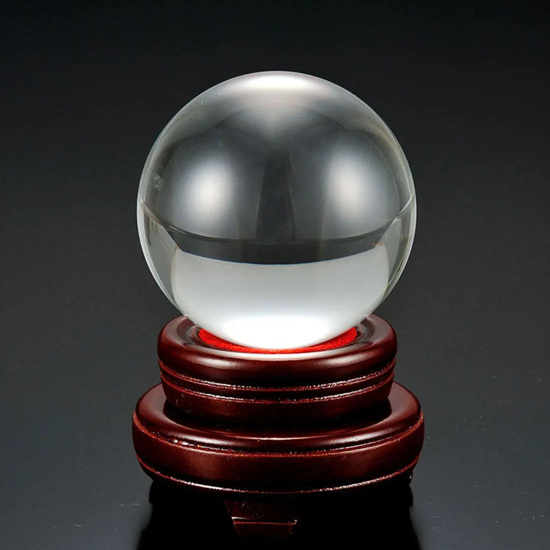 4 размера хрустальный шар фигурки миниатюрные фотографии реквизит Lensball