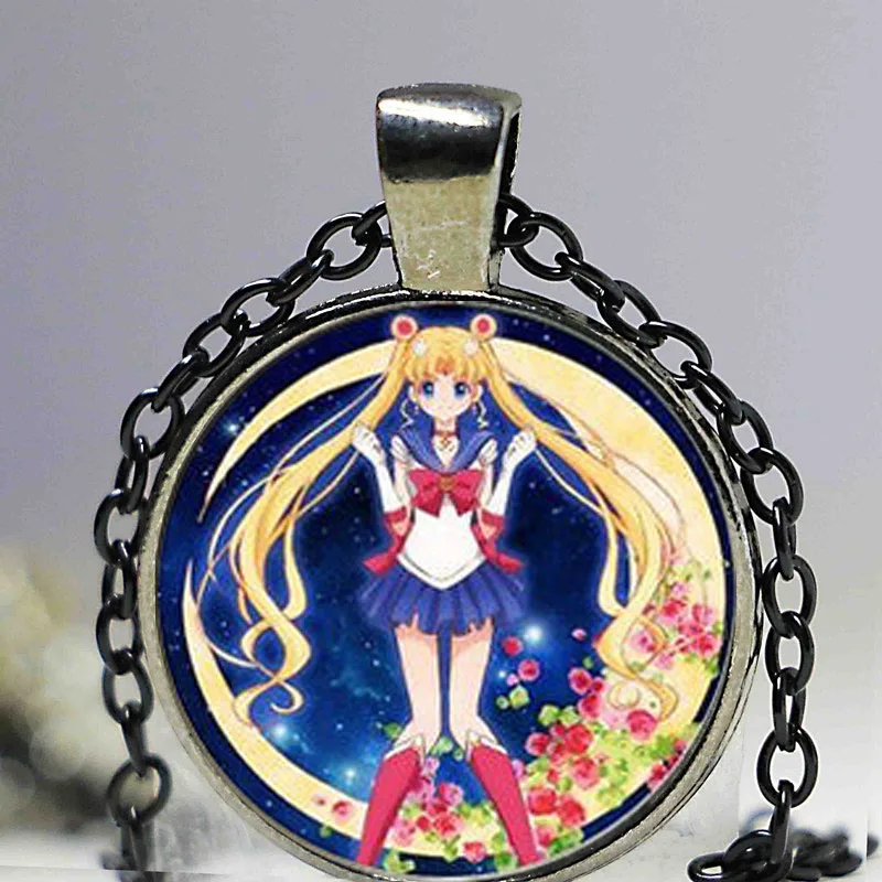Мужская цепочка JP из аниме Сейлор Мун ручная работа 1 Новинка модное Латунное