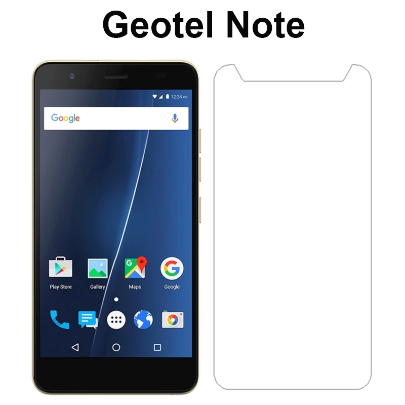 Закаленное стекло для Geotel Note 2 шт. защитный чехол экрана Высококачественная