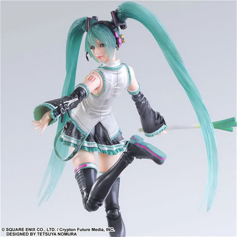 Экшн-фигурка Hatsune Miku ПВХ 27 см 10 23 дюйма игрушка в подарок для друзей кукла модель