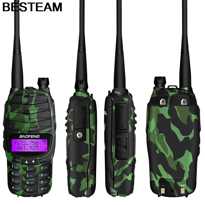 2019 Новый иди и болтай Walkie Talkie Baofeng RS UV800 двухстороннее радио 8 Вт двухдиапазонный UHF