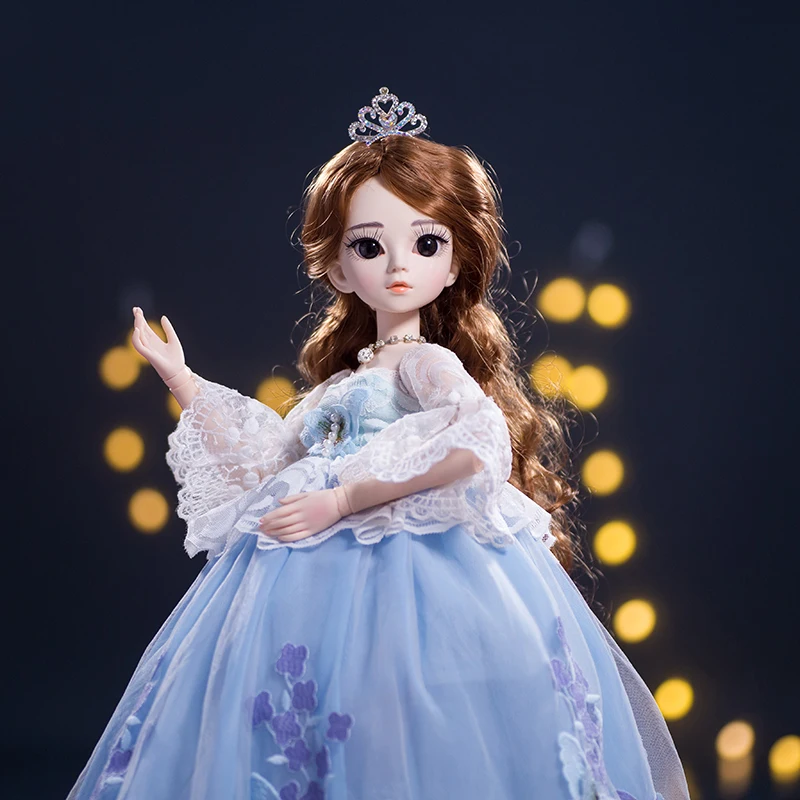 Принцесса Анна 1/3 60 см BJD SD куклы новое поступление с платьем парики Shose Hat макияж