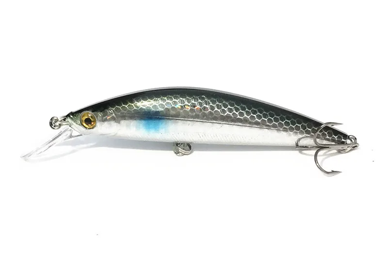 Grey Рыболовные снасти приманка гольян Seabass Catch 9 см/25 г искусственная жесткая приманка тонущие приманки 6 цветов 1 шт. распродажа - Цвет: Grey