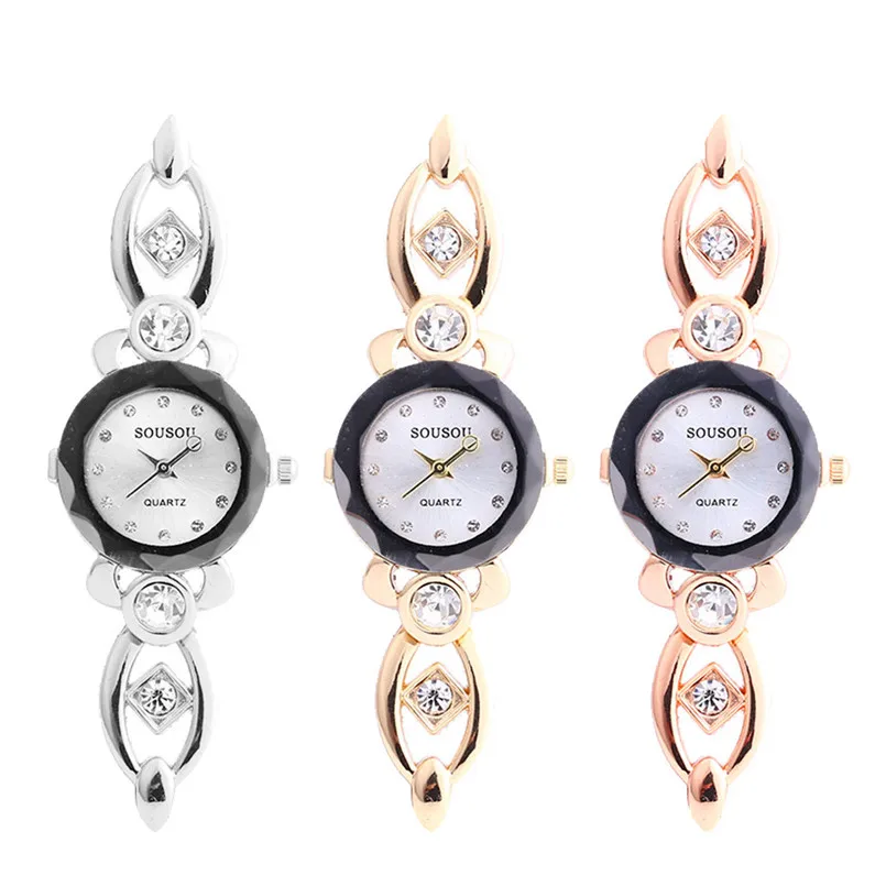 2019 новые роскошные женские часы модные кварцевые наручные reloj mujer H1 | Наручные