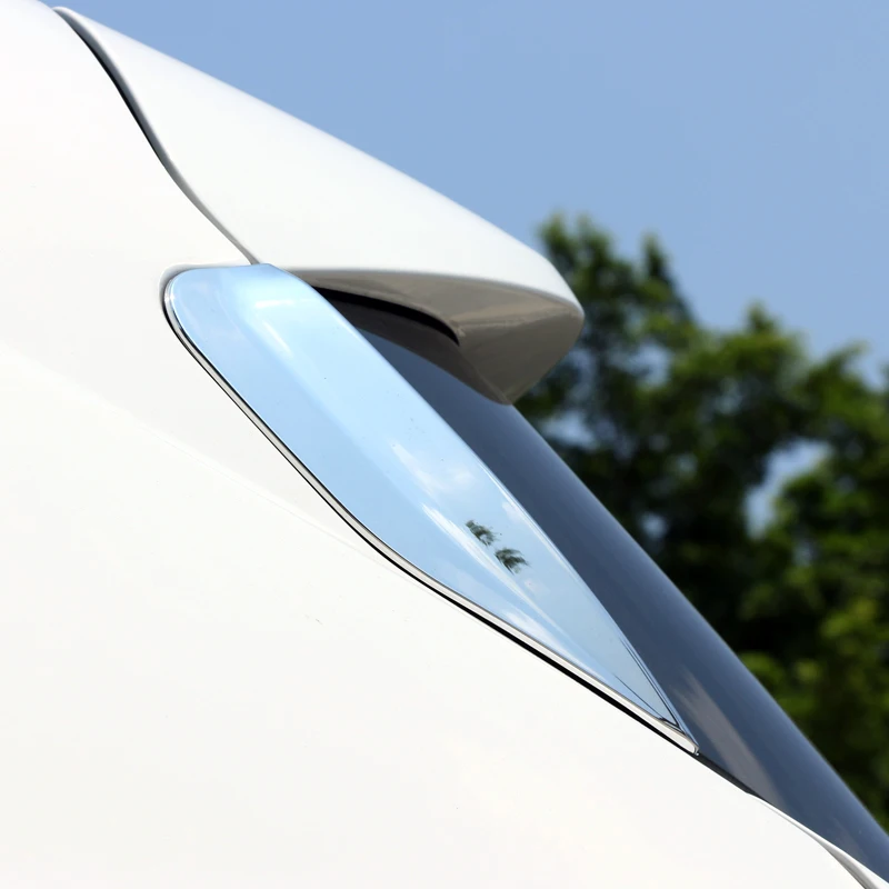 

Car Styling 2PCS ABS Chromed Rear Window Triangle Cover Decoration Trim For Vauxhall Opel Mokka / Buick Encore 2013-2017