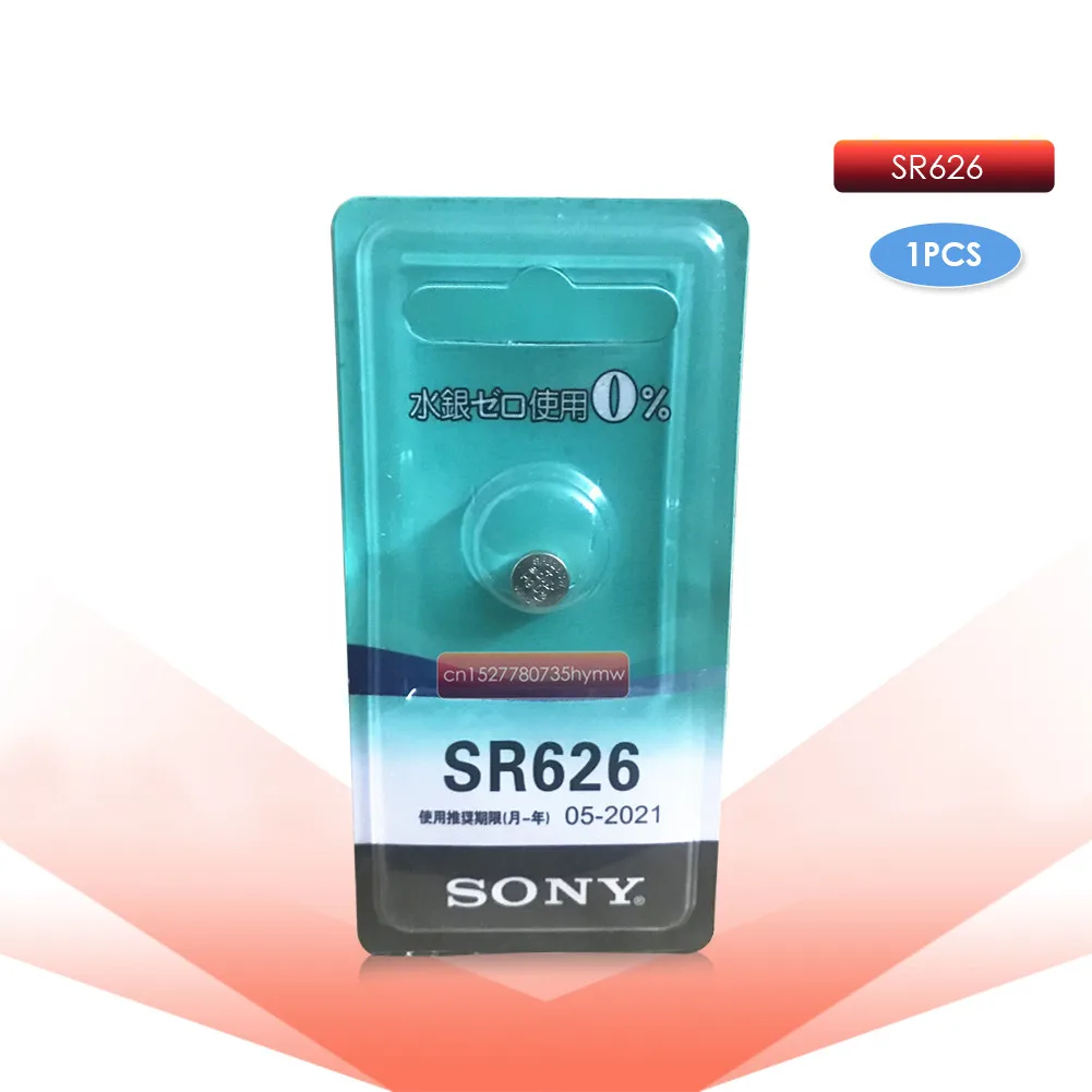 Часовая батарейка SONY 377 SR626SW 626 SR626 V377 AG4 сделано в Японии 1 шт.|Часовые батарейки| |