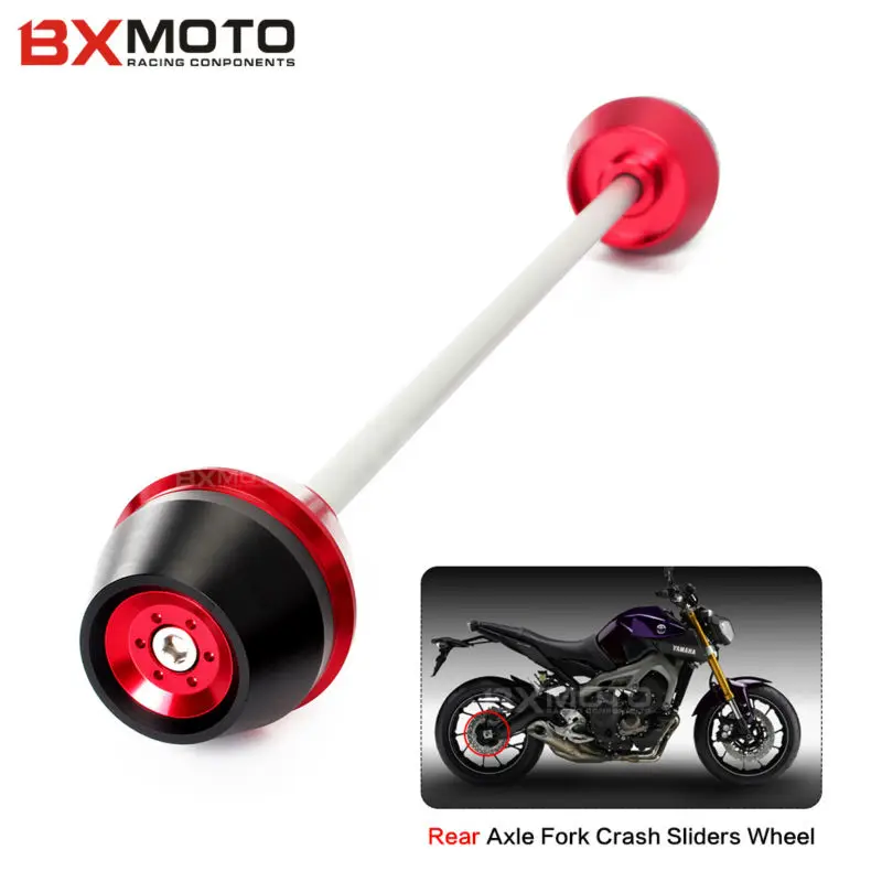 Для Yamaha MT 09 MT09 2014 2015 аксессуары для мотоциклов Протектор Красный передние и