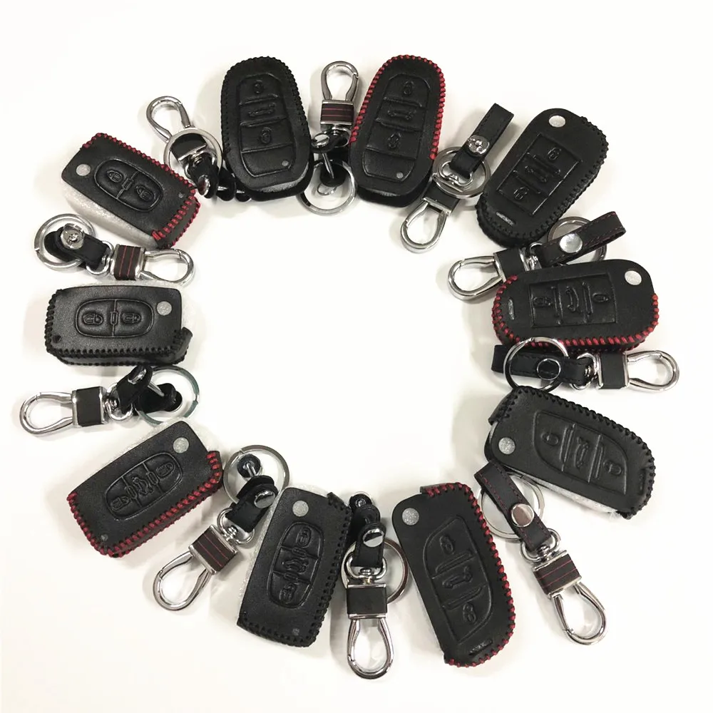 Чехол-держатель для ключей из натуральной кожи для Citroen DS3 DS4 DS5 DS6 Picasso C1 C2 C3 C4 C4L Hatch C5 Xsara кактус Elysee
