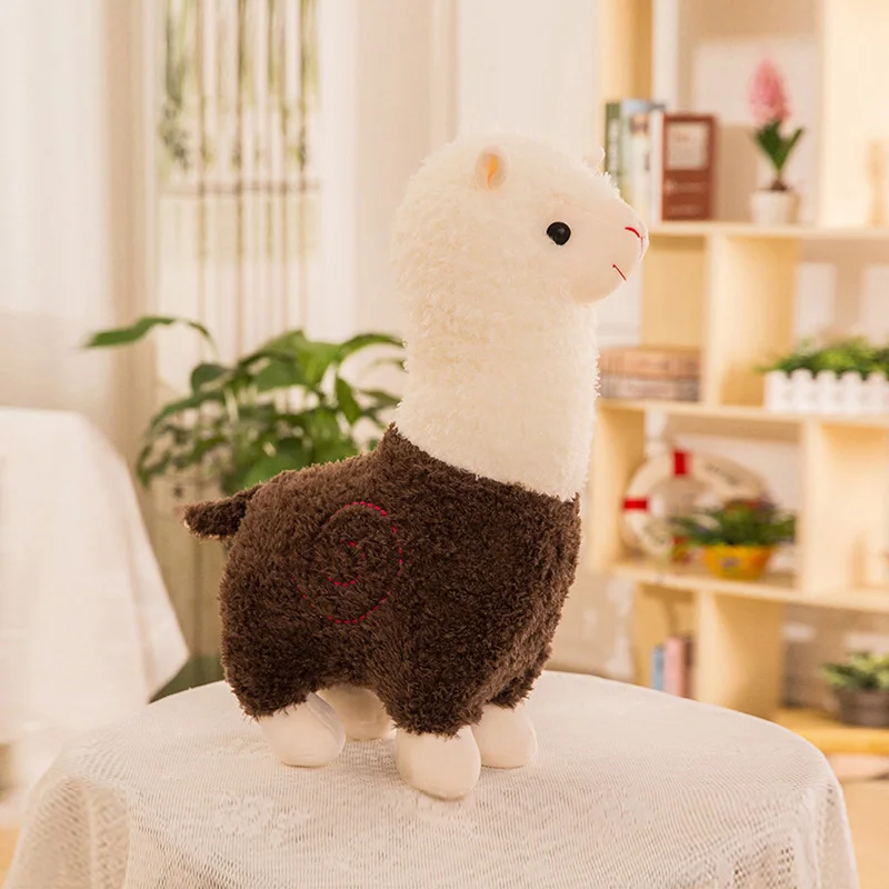1 шт. животные лама Alpacasso игрушки дети Радуга Альпака плюшевые куклы