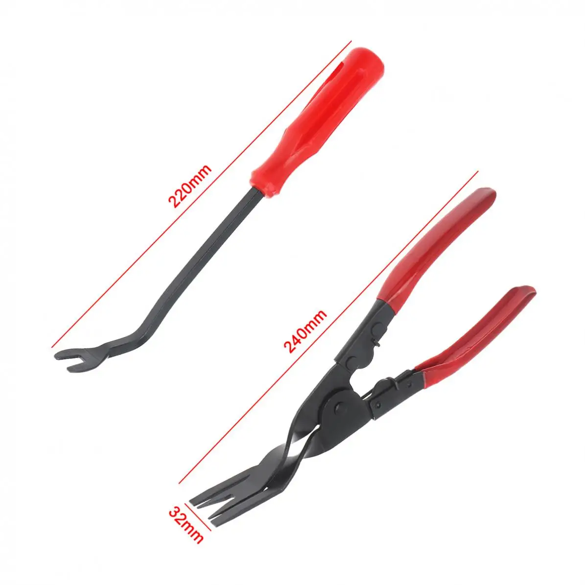 2 шт. прочный автомобиль вниз-давление удалить Пластиковые заклепки Клип