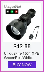UniqueFire мощный ИК охотничий фонарик UF-1508 T75 850nm светодиодный масштабируемый объектив тактический фонарь с переключатель Rat Tail