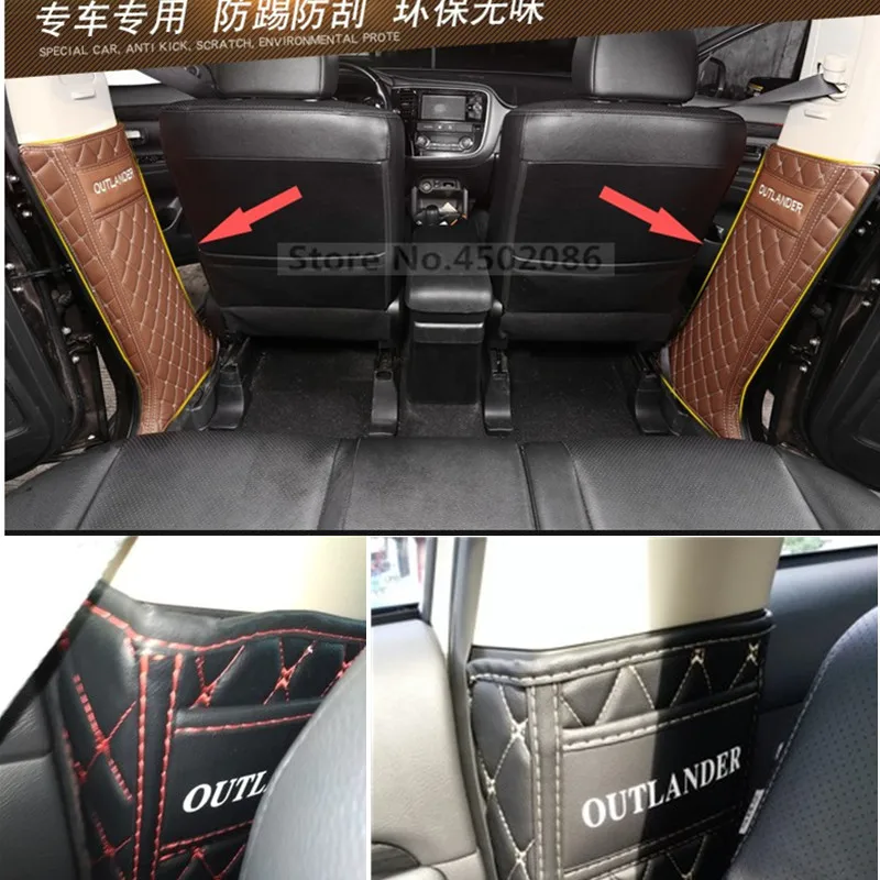 Автомобильный противоударный коврик из микрофибры для Mitsubishi Outlander 2013-2018 2