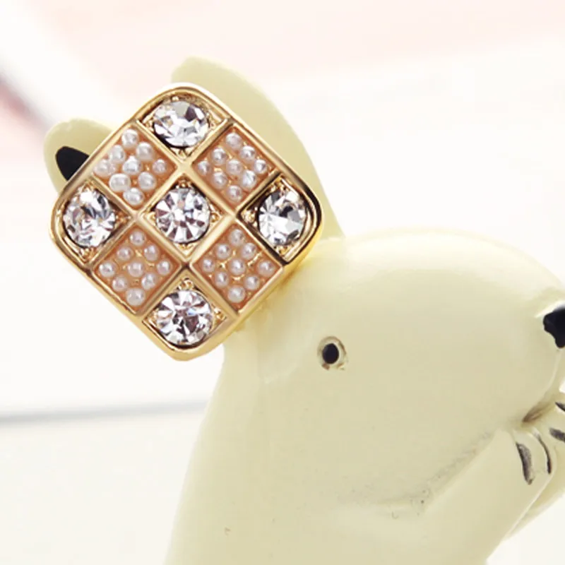 Neoglory светильник желтое золото цветные серьги-гвоздики для женщин австрийские