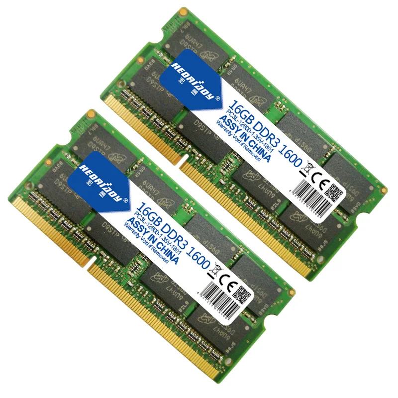 Ноутбук heoriady ddr3 16 ГБ 1600 МГц 2x8 1 35 в ОЗУ опционально двухканальная 32 ddr 3