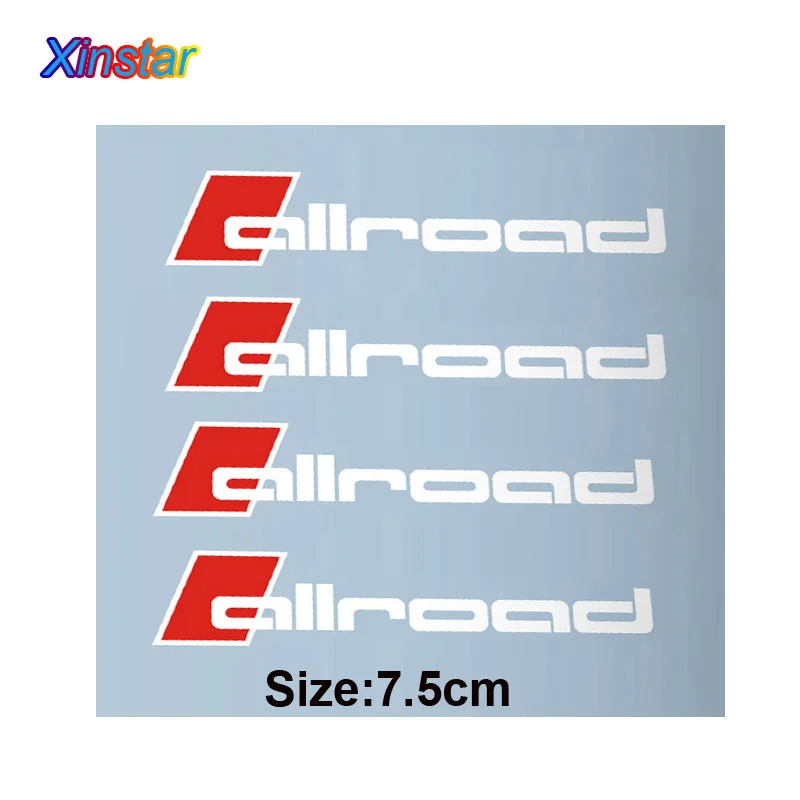Наклейки Allroad для тормозов 4 шт. наклейки Audi A3 A4 A5 A6 A7 A8 TT Q3 Q5 Q7 A1 B5 B6 B7 B8 B9 8P 8V 8L C6 C5 C7 4F |