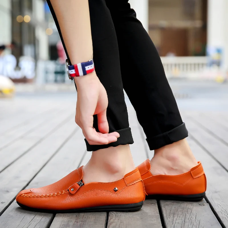 Весенняя мужская повседневная обувь; zapatos de hombre; Новинка; Высококачественная классическая мужская обувь на плоской подошве для вождения; Мужская обувь; кроссовки; лоферы