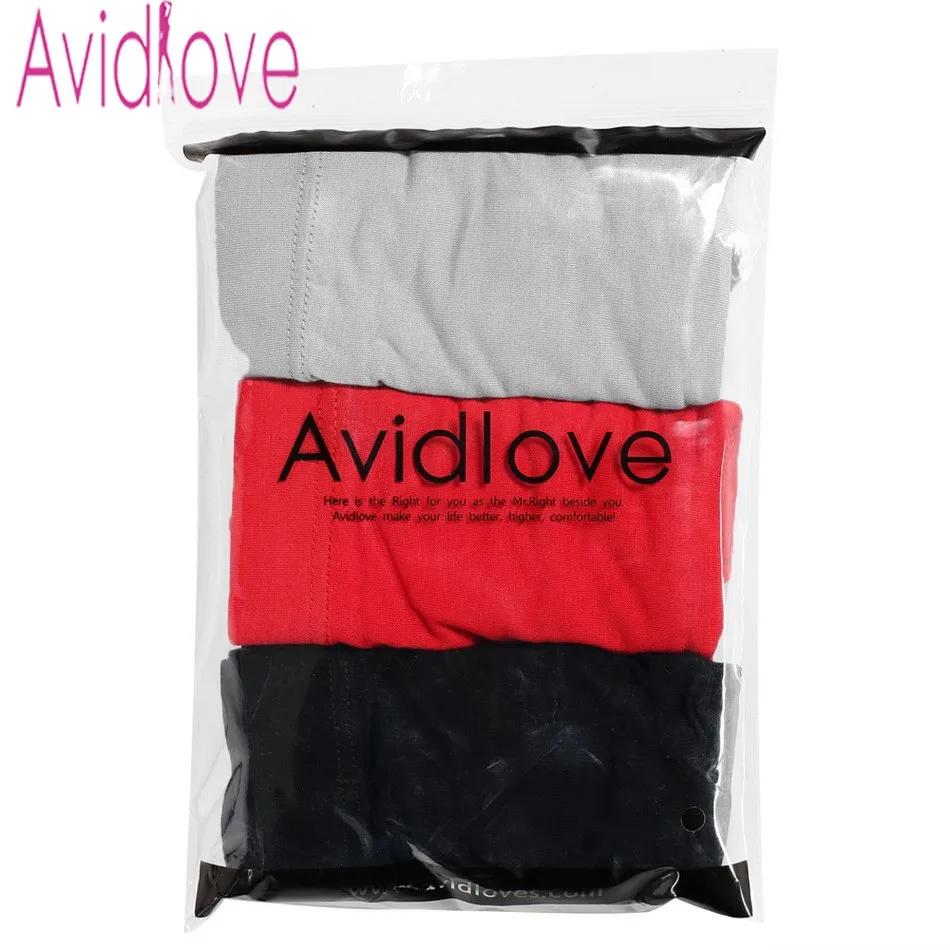 Avidlove 3 пары мужское нижнее белье из хлопка сексуальные Стрейчевые хип-трусы