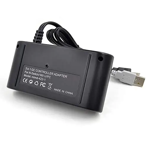 Ruitroliker 4 порта контроллер ПК USB адаптер для Gamecube к Wii U и переключатель