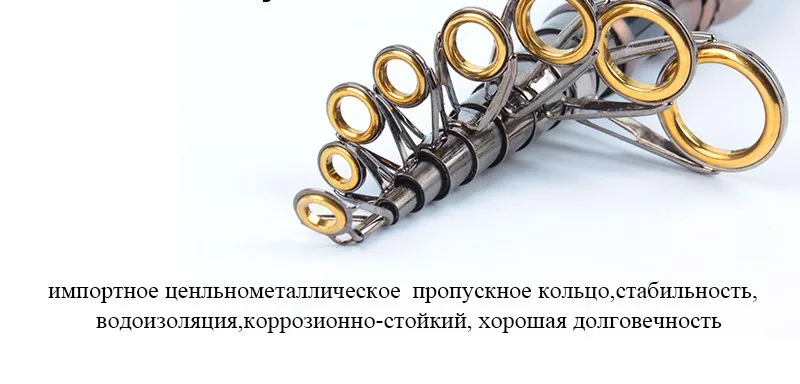 Goture углеродное волокно телескопические удочки спиннинговое удилище морская Удочка 1,8 м 2,1 М 2,4 М 2,7 М 3,0 м 3,3 м
