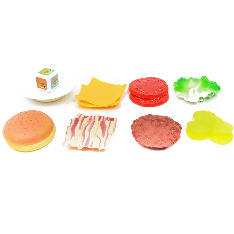 Эмуляции гамбургер притворяться играть роль Кухня игрушка Еда наложения