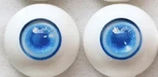 blue Bjd 6 цветов comic eyeball 12мм14мм 16 мм 18 мм 20 мм 22 мм акриловые глаза BJD кукла ручной работы без зрачков BJD глаза 1/4 1/6 SD кукла - Цвет: blue