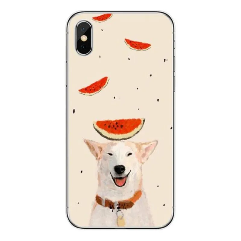 UVR Cartoon Fruits Watermelon Lemon Phone Case For Iphone X 8 7 6 Plus Animal Mobile Cases Back Cover Capa Bag |