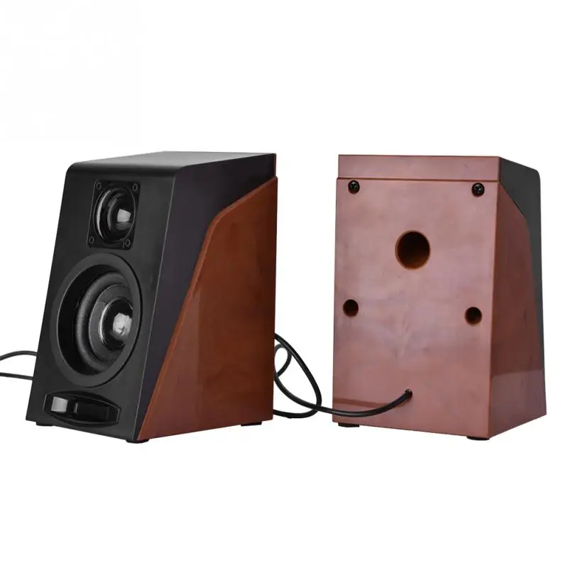 Портативный проводной динамик USB Powered s Jack Настольный стерео HiFi Саундбар Бумбокс