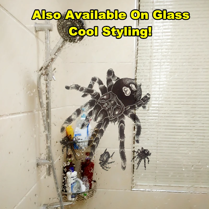 Черная тарантула SHNAPIGN временная татуировка для тела флэш-арт наклейка