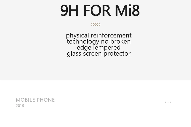 MOFI для Xiaomi mi 8 Стекло mi 8 Pro Защита экрана для Xiao mi 8 Pro закаленное стекло черный полный чехол 2 шт./лот mi 8 Pro пленка