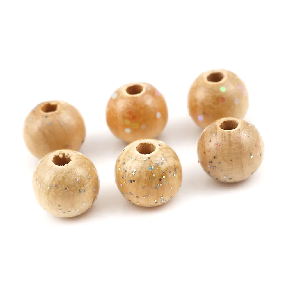 DoreenBeads модные деревянные бусины разделители круглые натуральные Подвески DIY