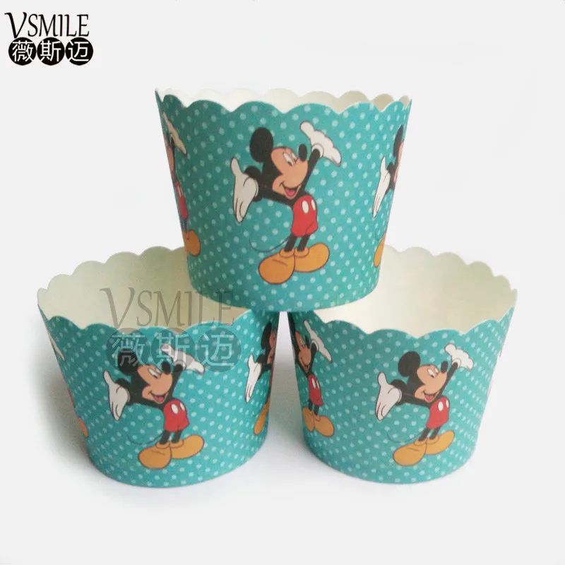 100 шт мультфильм Микки Маус Белоснежка Принцесса Фея стежок Мини Бумага для