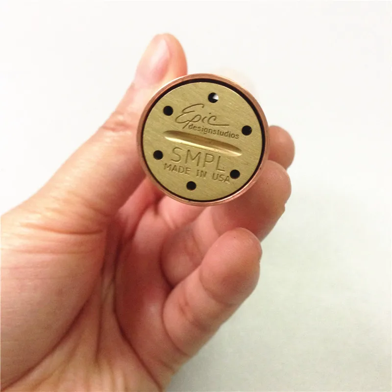 Smpl Mod 18650 мех Механическая коробка Черный Белый Медь Латунь vs Манхэттен fuhattan M6 le