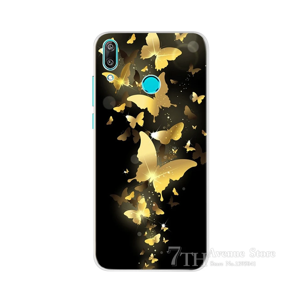 Хаки Силиконовый чехол для телефона из ТПУ для huawei Y7 Prime, мягкий чехол из ТПУ для huawei Y7, чехол для huawei Y 7 Y7 Prime - Цвет: Хаки