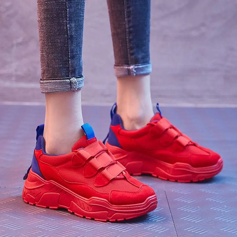 Женские кроссовки Новинка 2019 года весенняя женская обувь повседневная на