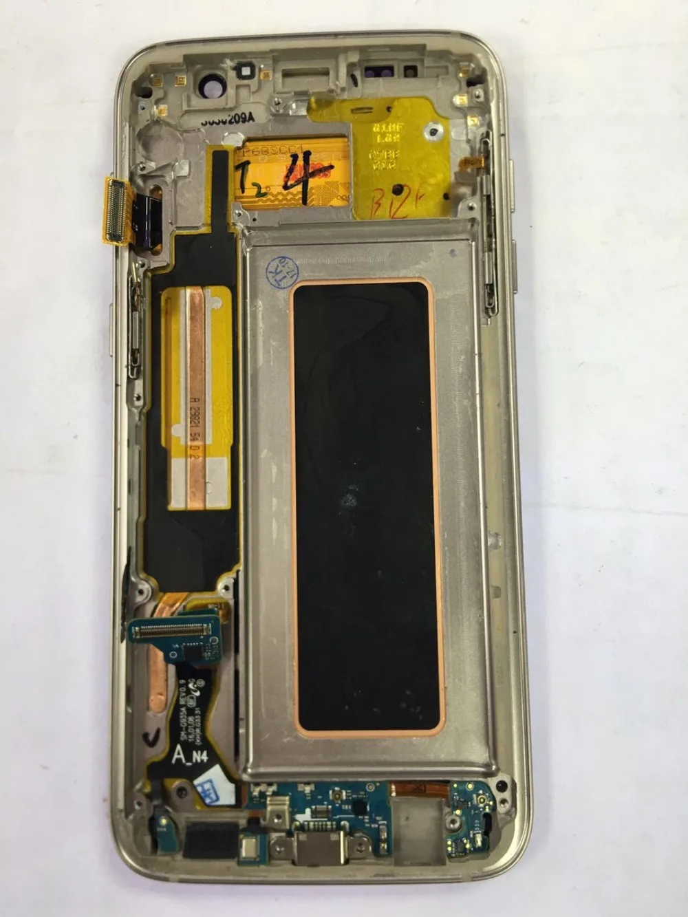 Супер AMOLED ЖК дисплей для SAMSUNG Galaxy s7 edge G935 G935F сенсорный экран дигитайзер дисплей