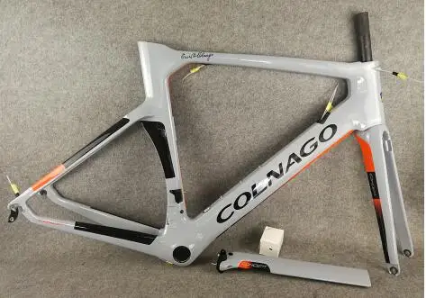2019 COLOR Colnago Concept T1100 карбоновая рама для велосипеда, полный комплект велосипедных рам, подходит для Di2 и механических дорожных групп - Цвет: 2019 COLOR