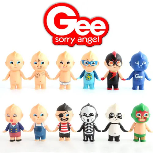 12 шт./компл. серия Sonny Angel серии Gee извините ангелов-1 куклы Kewpie милые стили игрушки 7