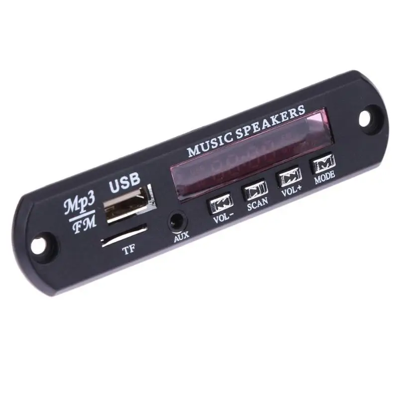 Автомобильный музыкальный MP3 WMA декодер 12 В высокое качество плата аудио модуль USB