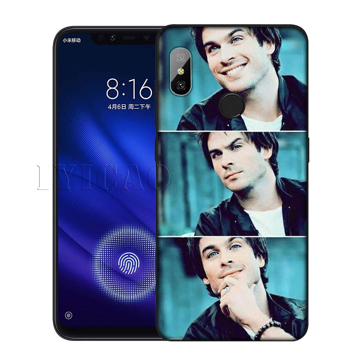 IYICAO Дневники вампира Иан Сомерхолдер силиконовый мягкий чехол для Xiaomi Redmi 6A 5A Note 8