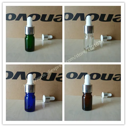 5 мл Прозрачный/синий/зеленый/коричневый Блестящий Стекло эфирное масло